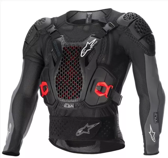 Gilet Motocross Alpinestars Bionic Plus V2 Protection Jacket Noir