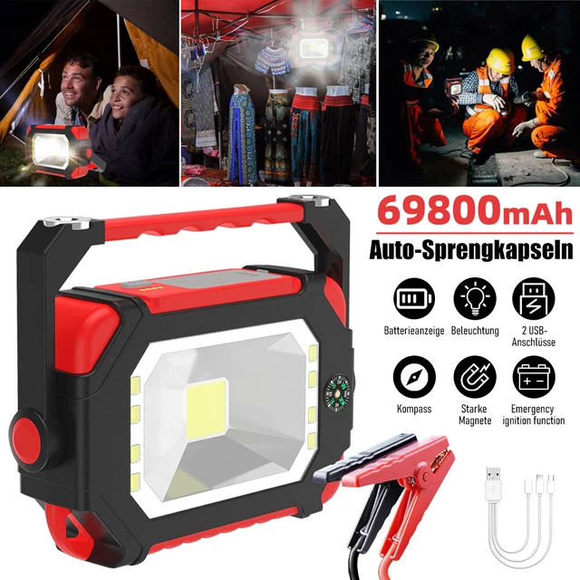 Ausilio avviamento auto veicolo ausilio avviamento jump starter 69800 mAh 1000 A booster powerbank auto