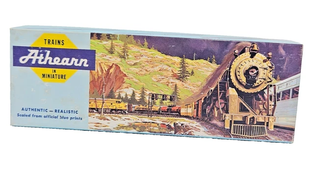 ATHEANN OO GAUGE Pullman St Coriox 1856 Santa Fe Model Railway Coach ...