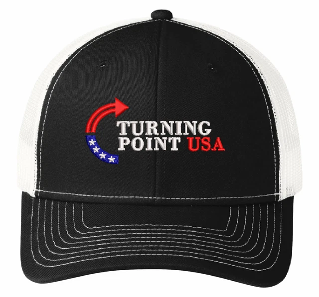 CHARLIE KIRK &FREEDOM& TRUCKER Hat Turning Point USA Mesh Back £27.36 ...