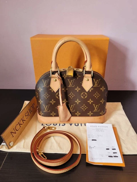 Louis Vuitton Alma Bb Brown Monogram