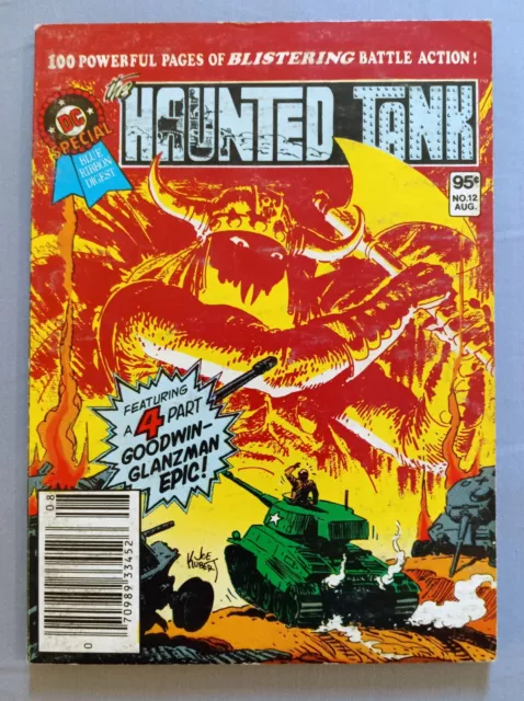Dc Special Blue Ribbon Digest #12, The Haunted Tank, Sgt. Rock, 1981