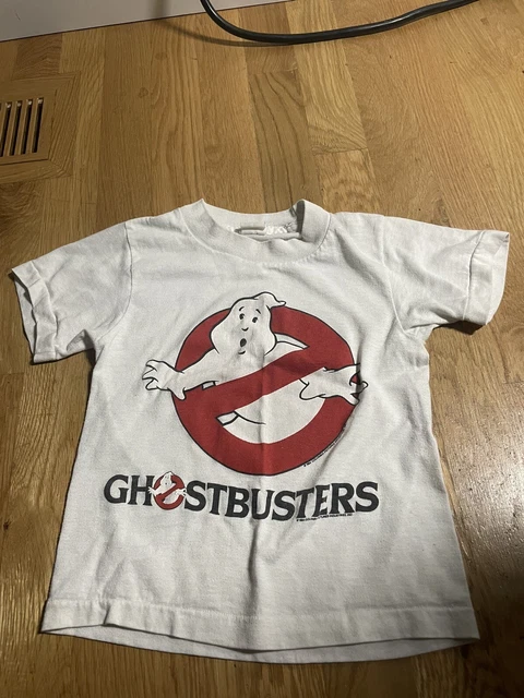vintage ghostbusters t shirt Made In USA Kids 6/8