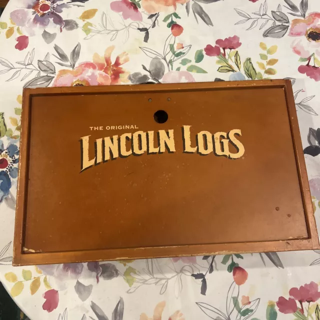 Lincoln Logs The Original Vintage Collector's Edition 1147 Bf~Western Structures