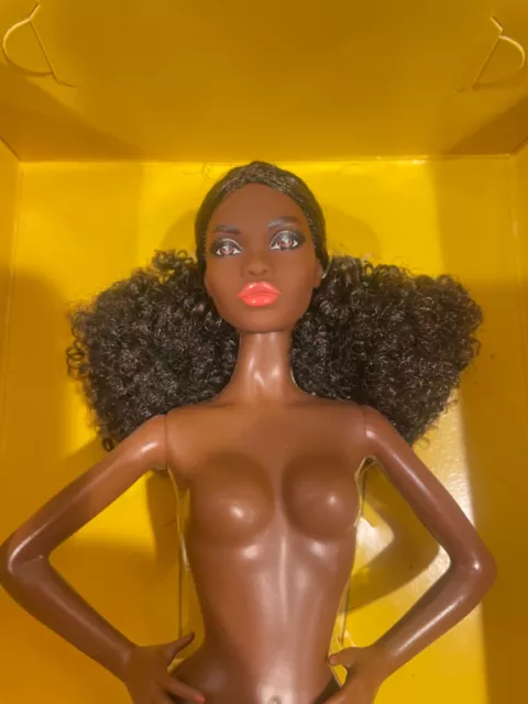 Barbie 55th Anniversary Christie nude doll