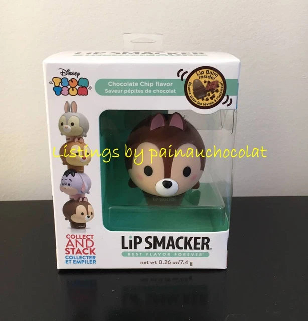 NEW in BOX LIP SMACKERS Disney Tsum Tsum CHIP Chocolate Chip Flavor