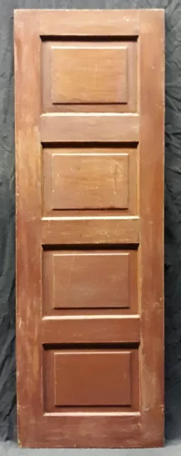 17"x53.5" Antique Vintage SOLID Wood Wooden Interior Cabinet Pantry Closet Door