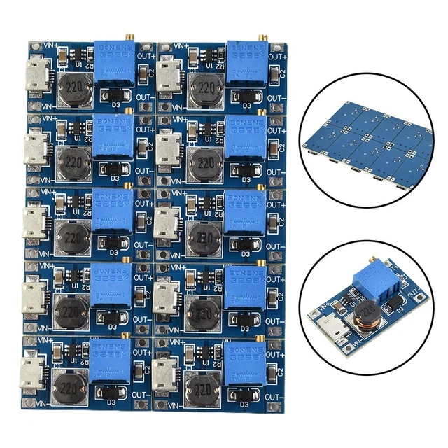 1r0booster Module BOOST POWER MODULE with 10pcs DCDC Step Up Converter Improve Power ...