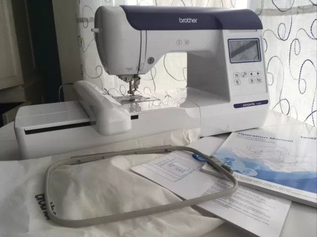 Brother Innovis F440E Embroidery Machine, Manuals, Large Hoop* & Cover