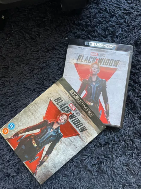 Black Widow 4K Ultra HD + Bluray 2 Disk discs