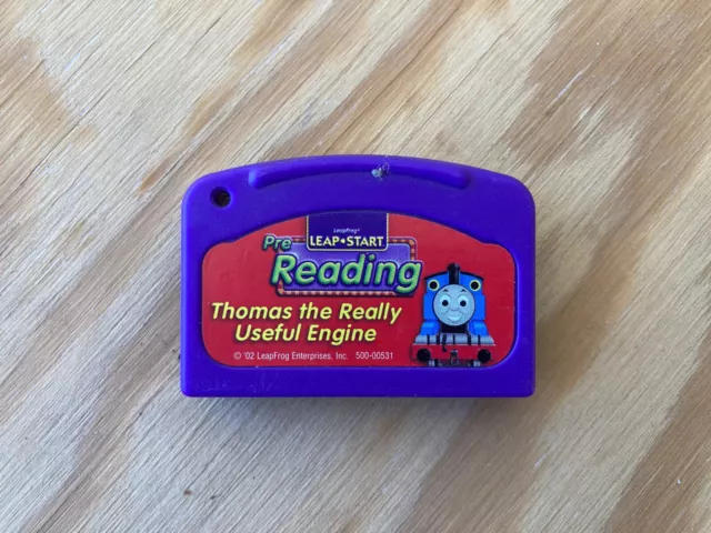 LeapPad Leap Frog game cartridge reading Thomas the Tank Engine Really Useful