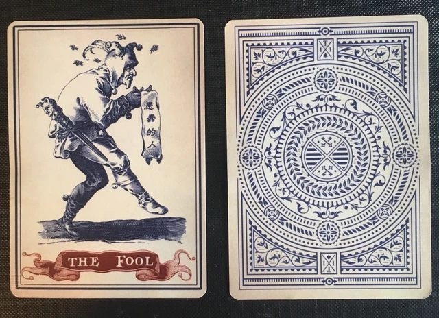 NOW YOU SEE Me The Fool Playing Card Original Film Prop