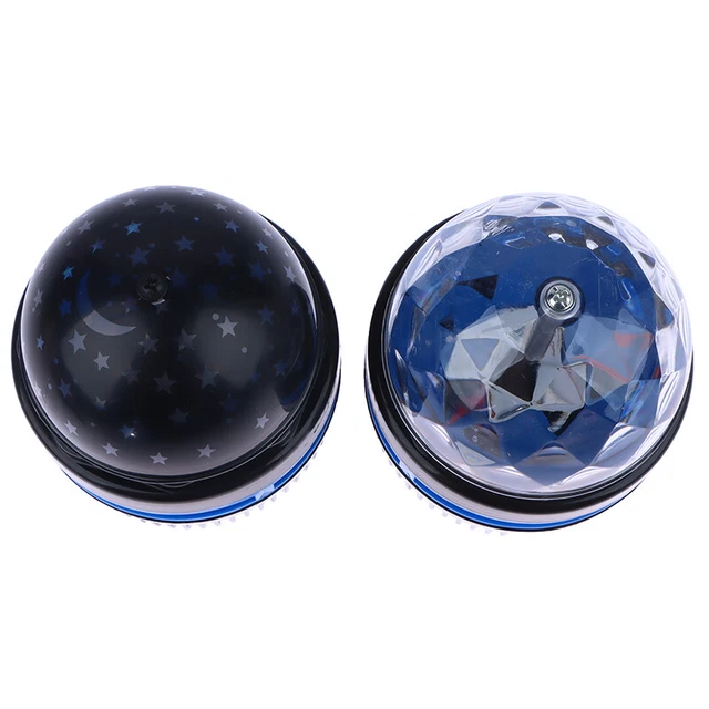 Lampada proiettore stella USB alimentata colorata rotante luce magica atmosfera