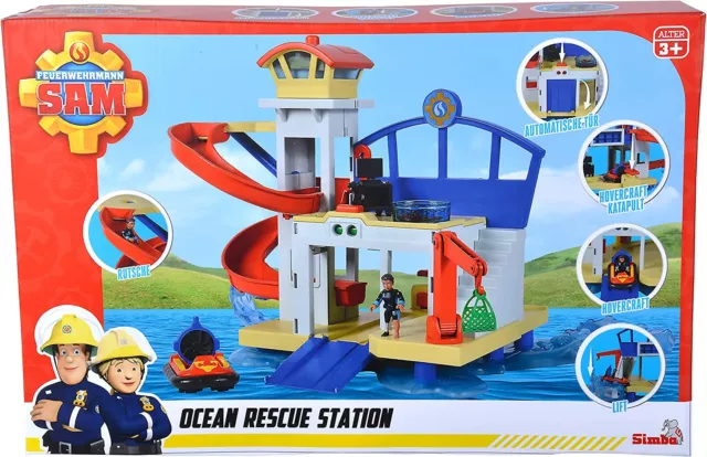 Sam El Bombero Ocean Rescue Station Playset Simba