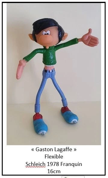 Figurine Gaston Lagaffe Lontarin - Statue En Plâtre/résine, Héros BD, Neuve