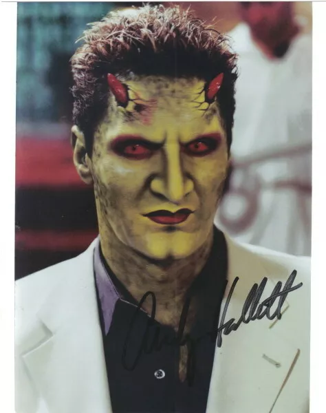 Andy Hallett as Lorne on Angel TV Series, Buffy Autographed Photo #2