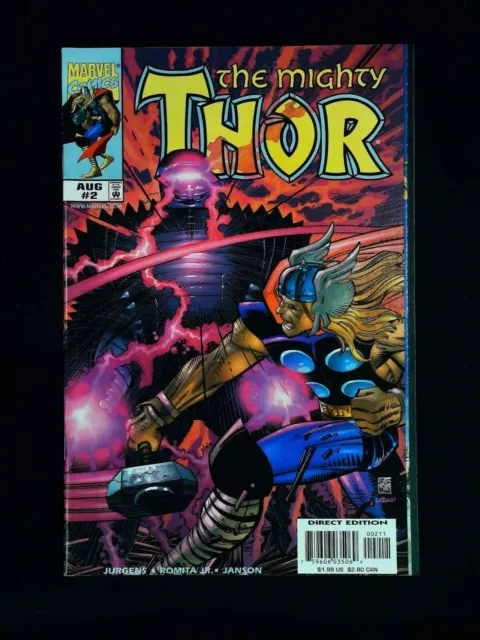 Thor #2 (2Nd Series) Marvel Comics 1998 Vf/Nm