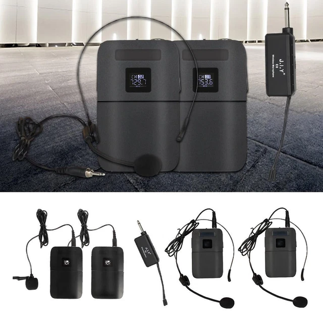 Wireless Microphones for Computer, USB Wireless Microphone System for PC,