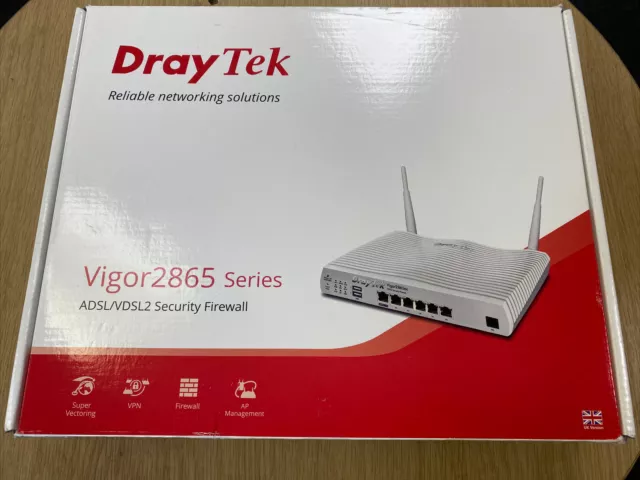 Brand New DrayTek Vigor 2865 Series ADSL/VDSL2 Security Firewall Vigor Router