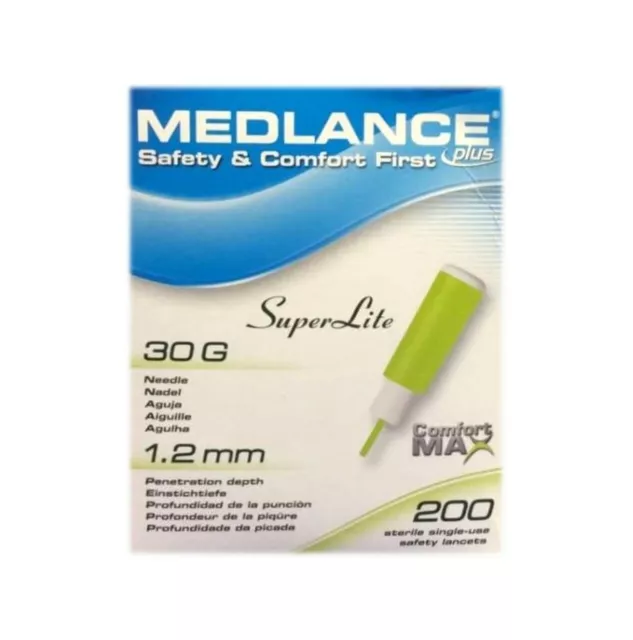 Medlance Plus Safety Lancet 30G (100 Count) HT7242