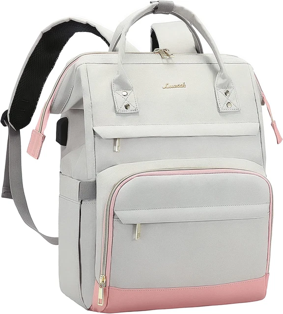 LOVEVOOK Laptop Backpack for Women Fashion Work Backpack Purse 15.6 Inch Large C