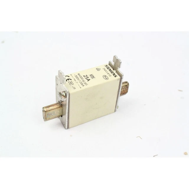 SIEMENS 3NA3810 3NA3 810 25A NH000 fusible (B444)