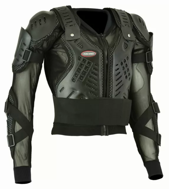 Body Armour Motorcycle Motorbike Motocross spine Protector Guard Bionic Jacket