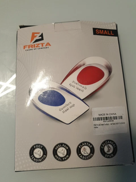 iMEDIC mediipaq Soft Gel Heel Cushioning Shoe Insole Pads TPE for pain & posture