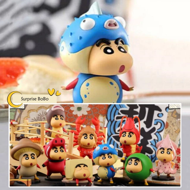 52Toys Crayon Shin-chan Food Ingredients Series Confirmed Blind Box Figure Toys