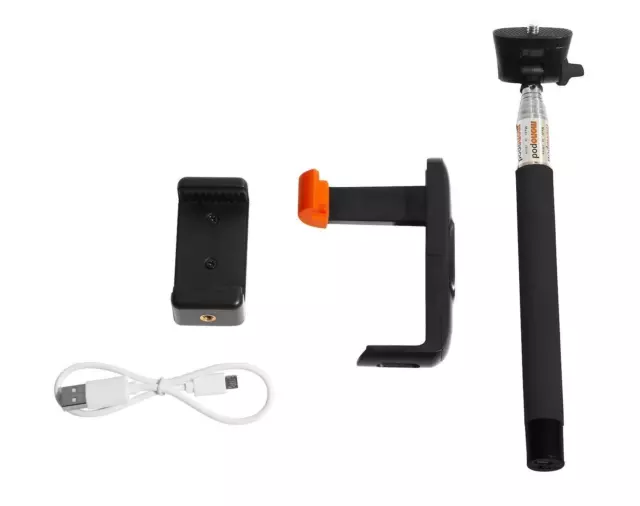 Selfie Stick Extendable Bluetooth Wireless Remote Self-portrait Monopod Camera