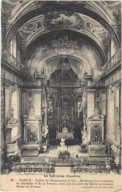 54 - cpa - NANCY - Church of Bonsecours (H9205)
