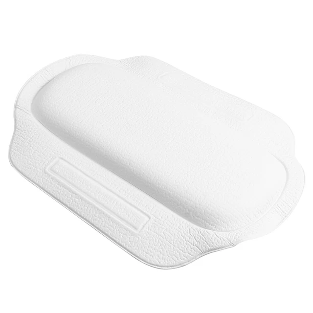 Cuscino per vasca da bagno tappetino assorbente acqua cuscino da bagno antiscivolo cuscino da bagno bianco PVC