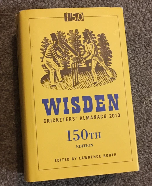 Wisden Cricketers Almanacs 2013 Book 150th Edition