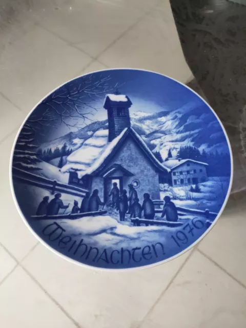 Piatto di Natale 1976 - Bareuther - Limited Edition