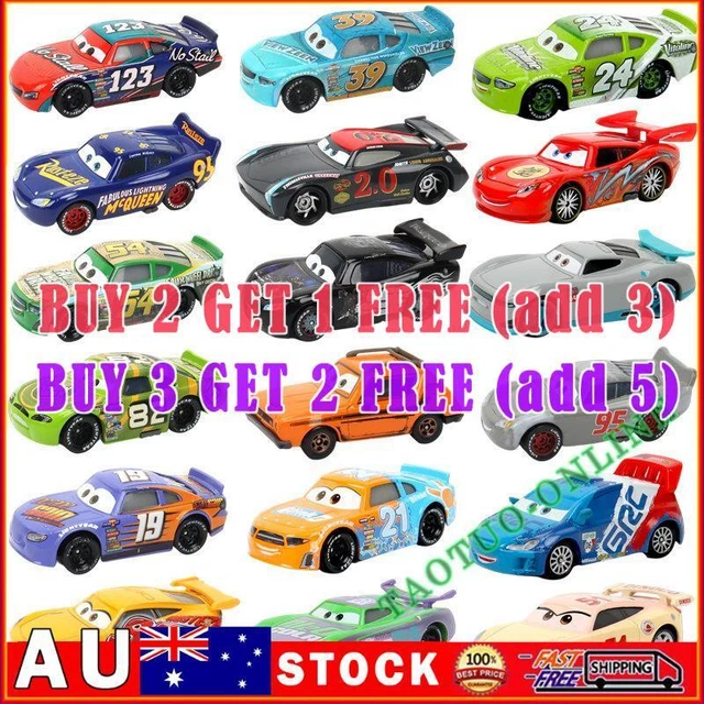 DISNEY PIXAR CARS Movie Sheriff 1:55 Diecast Model Toys Car Metal Loose ...