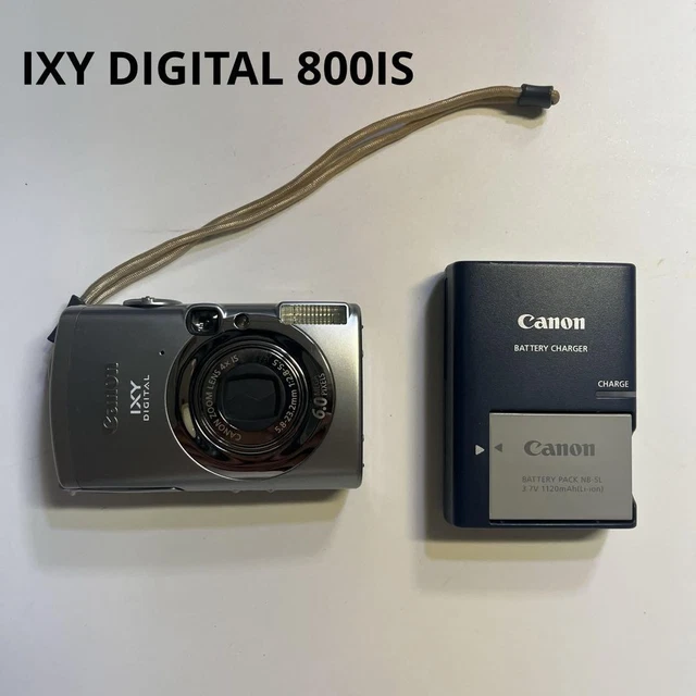 CANON IXY DIGITAL 800IS Compact Camera with Battery Included