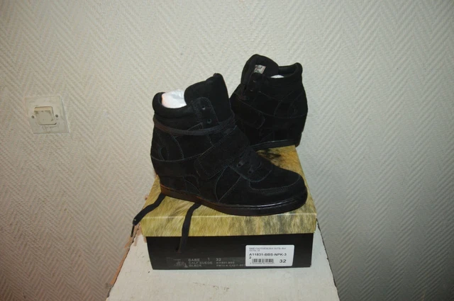 CHAUSSURE BABE TALON Compense Ash Taille 32 Cuir Neuf EUR 20 00