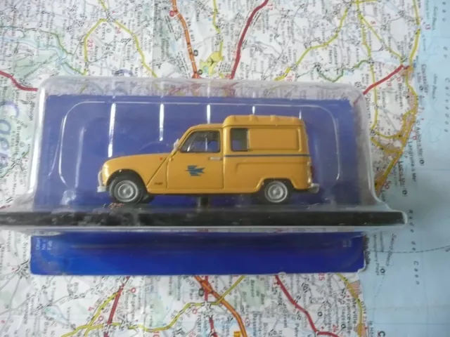 RENAULT 4 L Fourgonnette  Postes 1962 NOREV 1/43  série La Poste