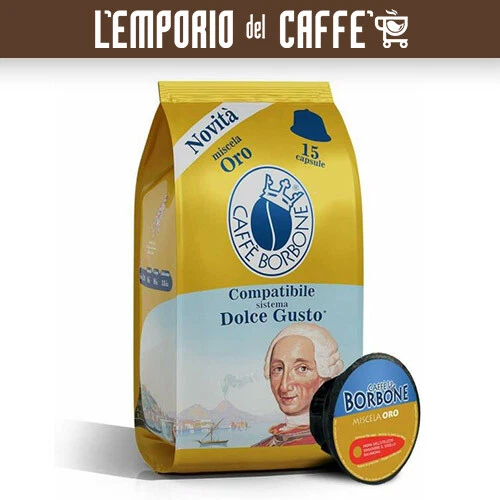 Borbone Oro – 15 Capsules Compatibles Dolce Gusto main image 1