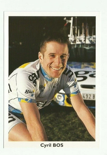 CYCLISME Carte cycliste STÉPHANE HEULOT Équipe GAN Saison 1996