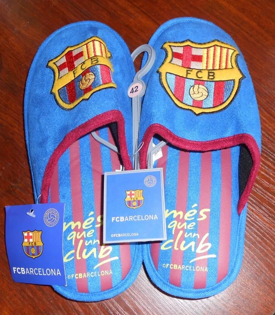 Chaussons Bébé Garçon FC Barcelone - Collection Officielle - Taille Bébé