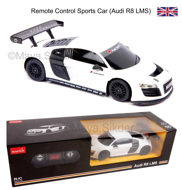 RC RADIO REMOTE Controlled Toy Sports Car Audi R8 LMS Scale 1/24 Car