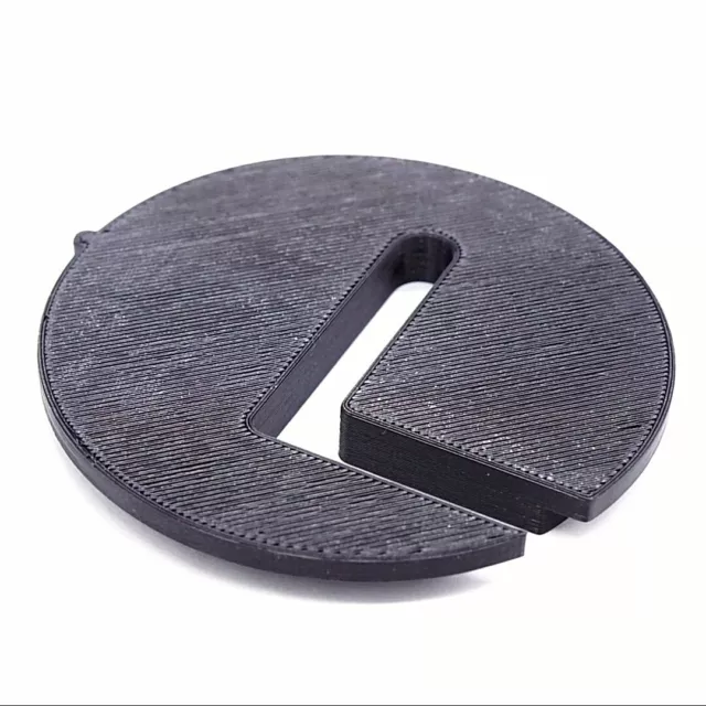 L-CUT Traforo Tavolo Inserto per Porter Cavo Rotolo Sega (PCB375SS)