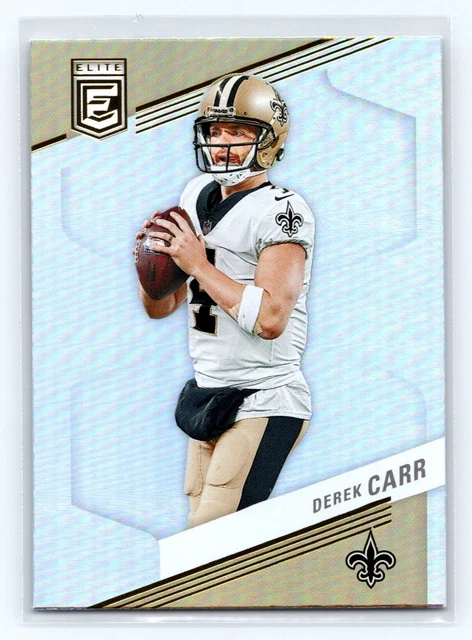 Carte Patch Immaculée Derek Carr Saints 2023 /5 - WOW, Immaculée