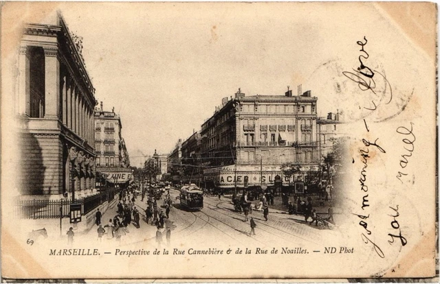 CPA MARSEILLE La Rue Noailles (68522)