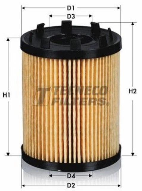 Filtro Olio Fiat 500L 1.6 D Multijet 105 CV Diesel 77 KW 2012 - 2018 199 B5.000 ▷ AUTODOC - Foto 5