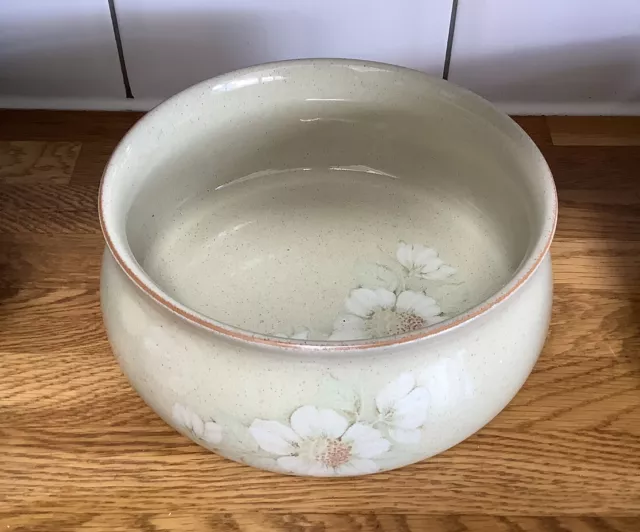 Denby Daybreak Salad / Fruit Serving Bowl Opening Diameter 19.5cm