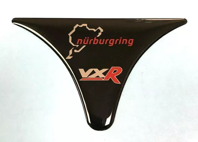 NURBURGRING EDITION Red Corsa VXR Dash Sticker/Decal - High Gloss Domed Gel