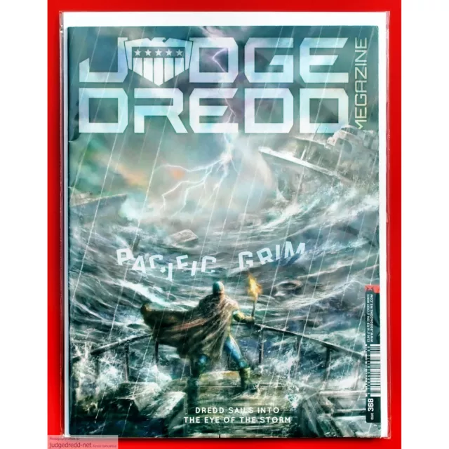 Judge Dredd Megazine # 368 2000AD Magazine Comic Book 16 2 16 2016 UK (Lot 3268