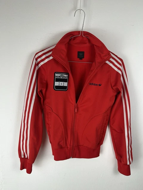 ADIDAS SWEAT SHIRT STYLE College Bomber Veste TAILLE S Rouge Femme Lumiere EUR 49 50 PicClick FR
